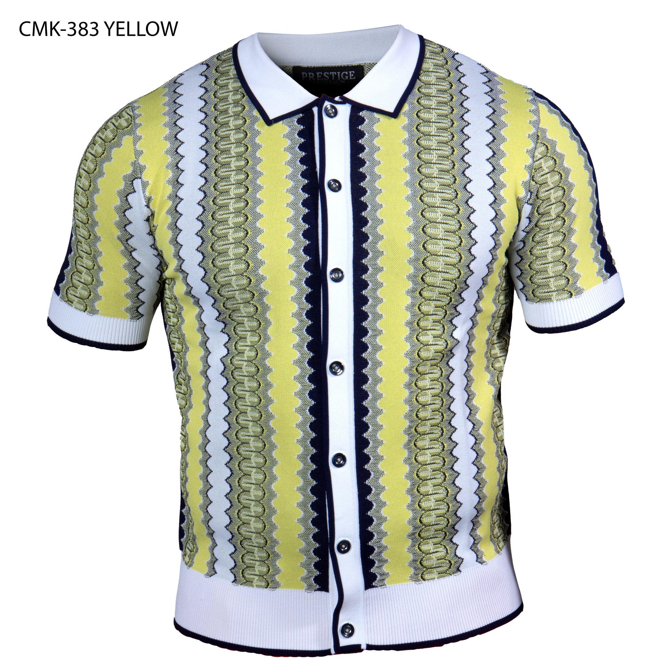 prestige short sleeve button down polo-Prestige | S/S Button Down