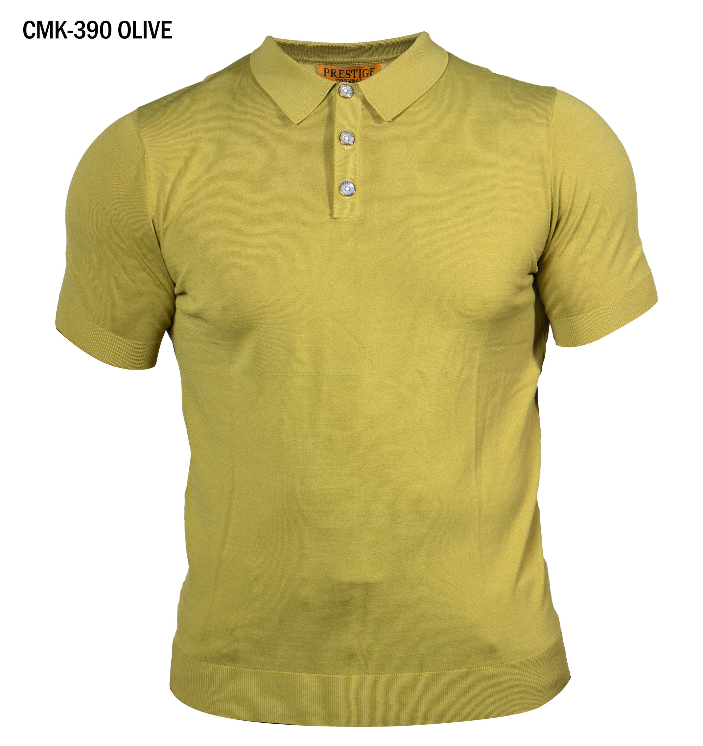 Prestige | S/S Solid 3B Polo | CMK-390-The City Warehouse-Menswear