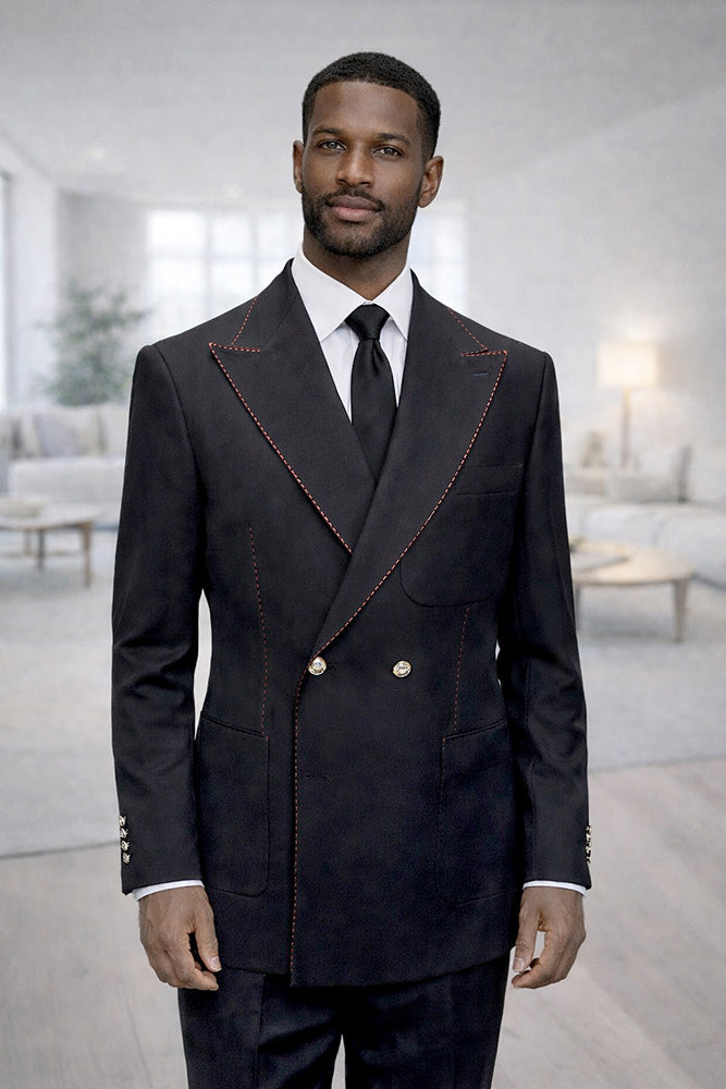 Statement | 3pc Wool Suit | Amedo