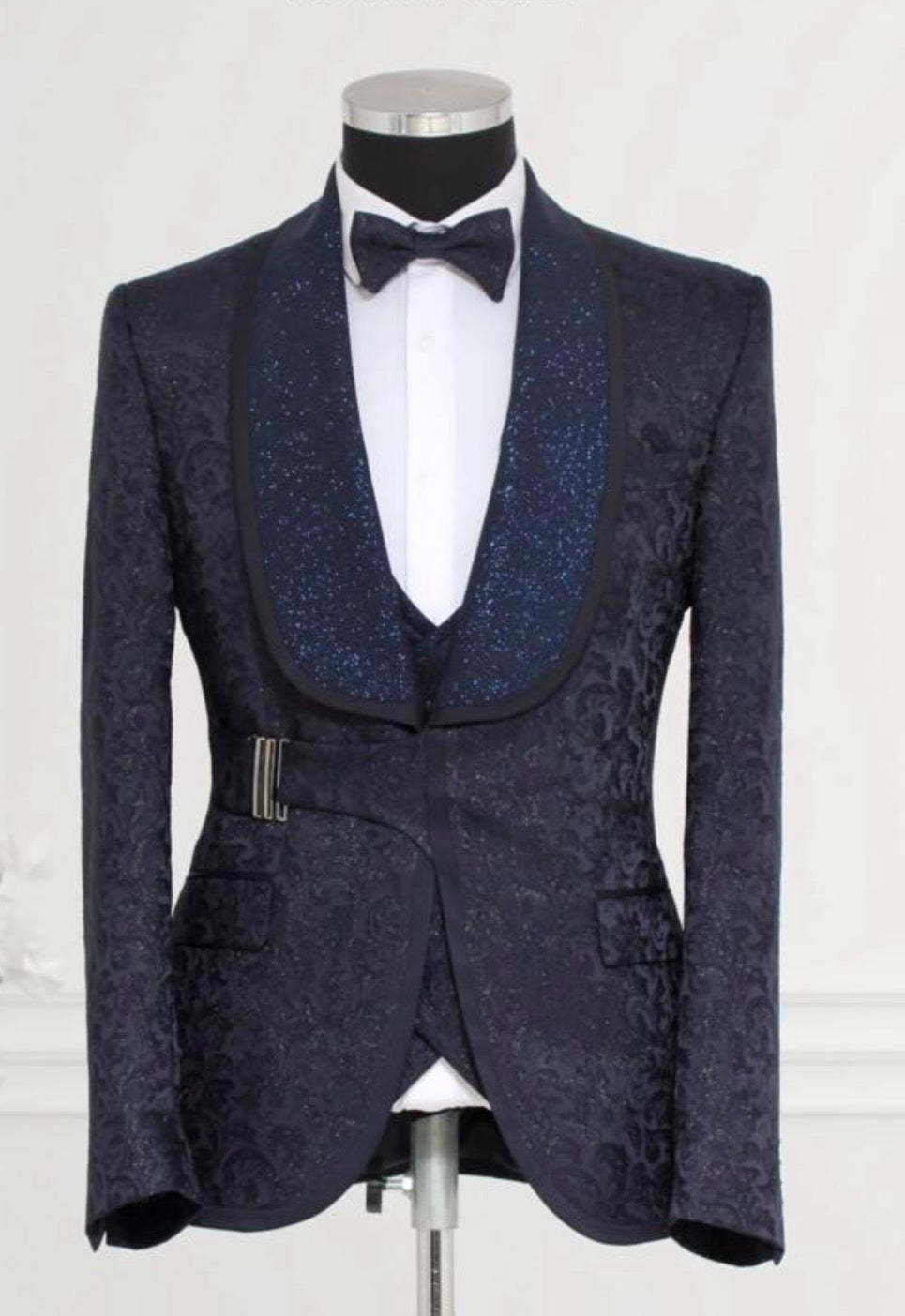Masculini | 4-Piece Patterned Tuxedo | 4101