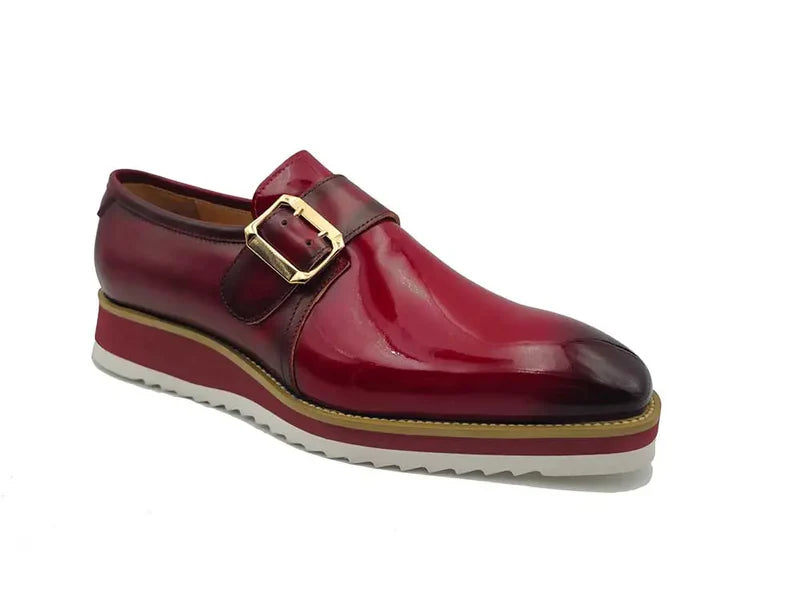 Carrucci | Patent Monkstrap Loafer | KS515-38P-The City Warehouse-Menswear