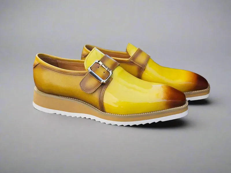 Carrucci | Patent Monkstrap Loafer | KS515-38P-The City Warehouse-Menswear