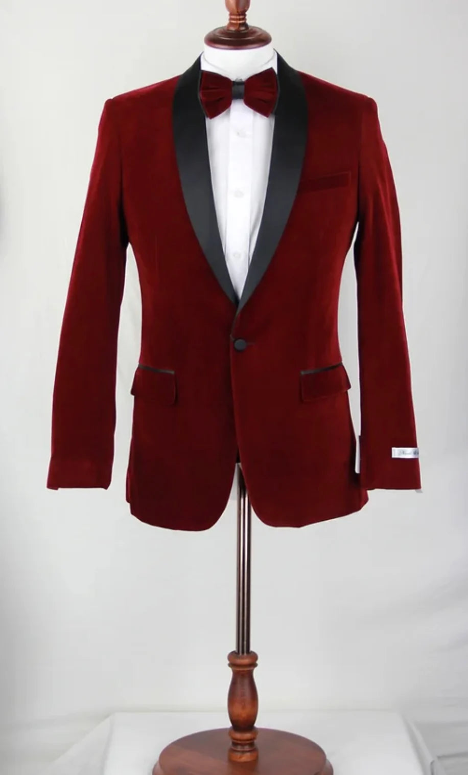 Needle & Stitch | Velvet Blazer & BowTie | Velvet-33