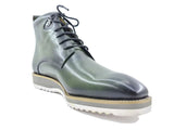 Carrucci | Burnished Calfskin Lace-Up Boot | KB515-16