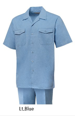 S/S Solid 2pc Set | Robert Lewis | #LS700