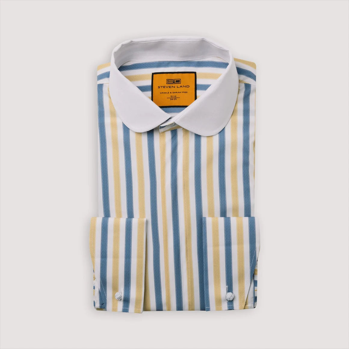 Steven Land | Pinstripe Dress Shirt | DM292-The City Warehouse-Menswear