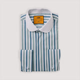 Steven Land | Pinstripe Dress Shirt | DM292-The City Warehouse-Menswear
