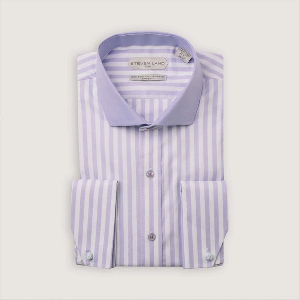 purple pinstripe dress shirt Steven Land DSW2514 Gold Shoes Pink Dress Constructed in our most Indianwear Bridalwear Asianwear Designerwear Pakistaniwear in England Size:S-7