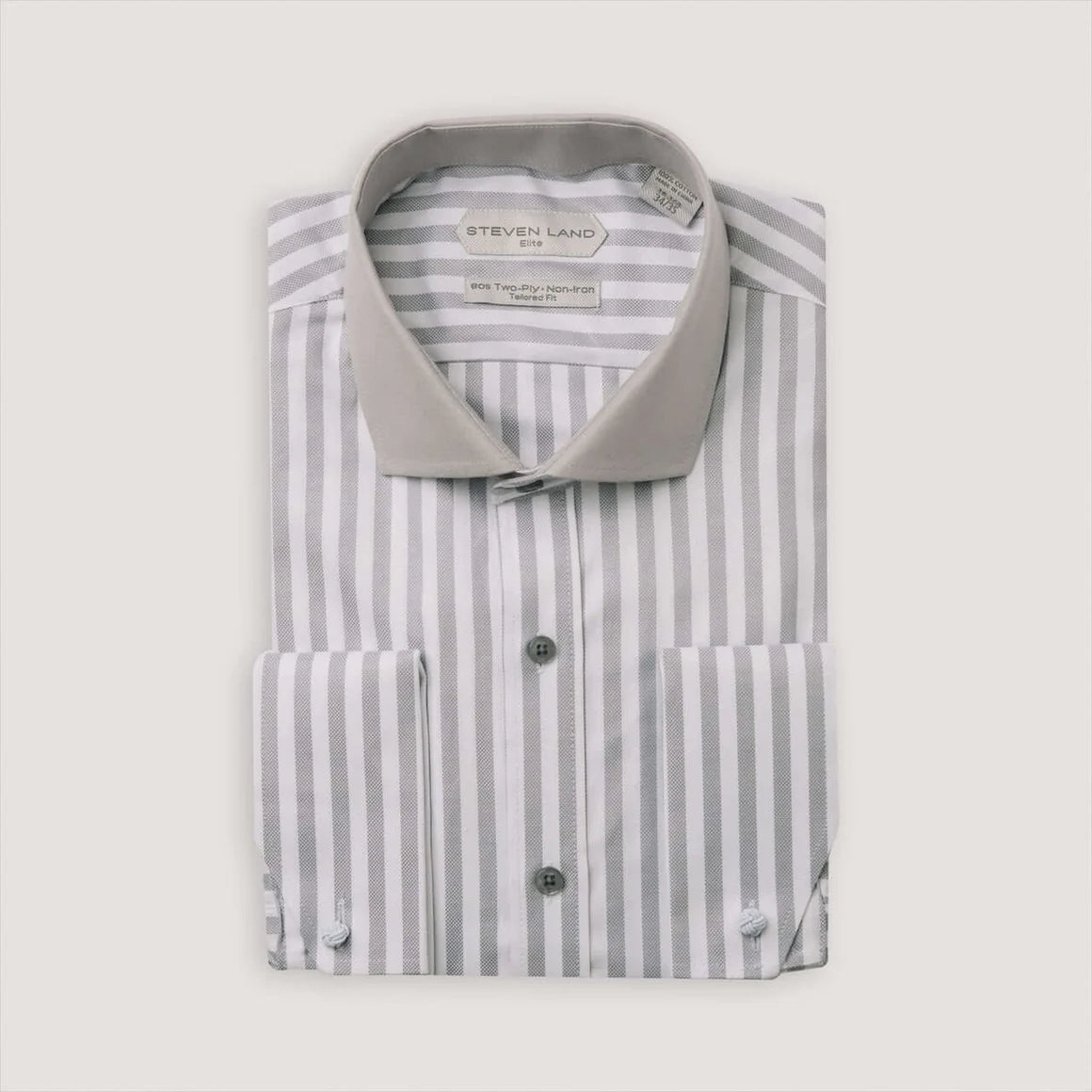 Steven Land | Pinstripe Dress Shirt | DSW2514-The City Warehouse-Menswear