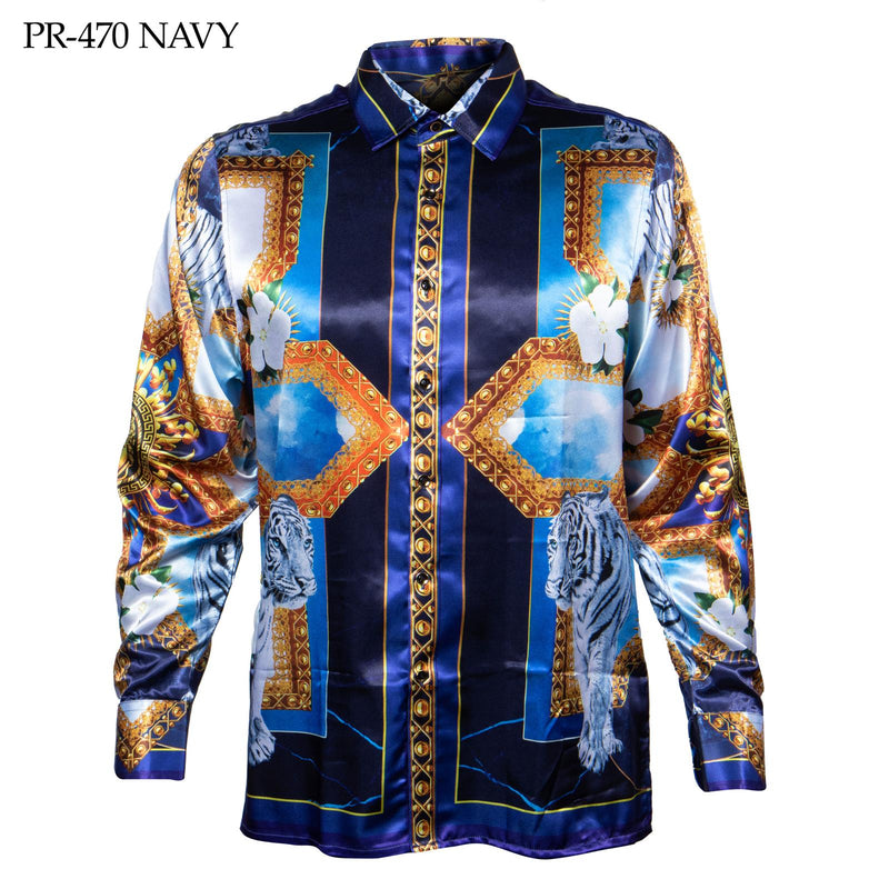 Prestige | Printed Button Down | PR470