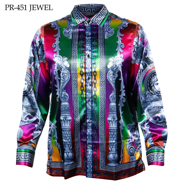 Prestige | Printed Button Down | PR451