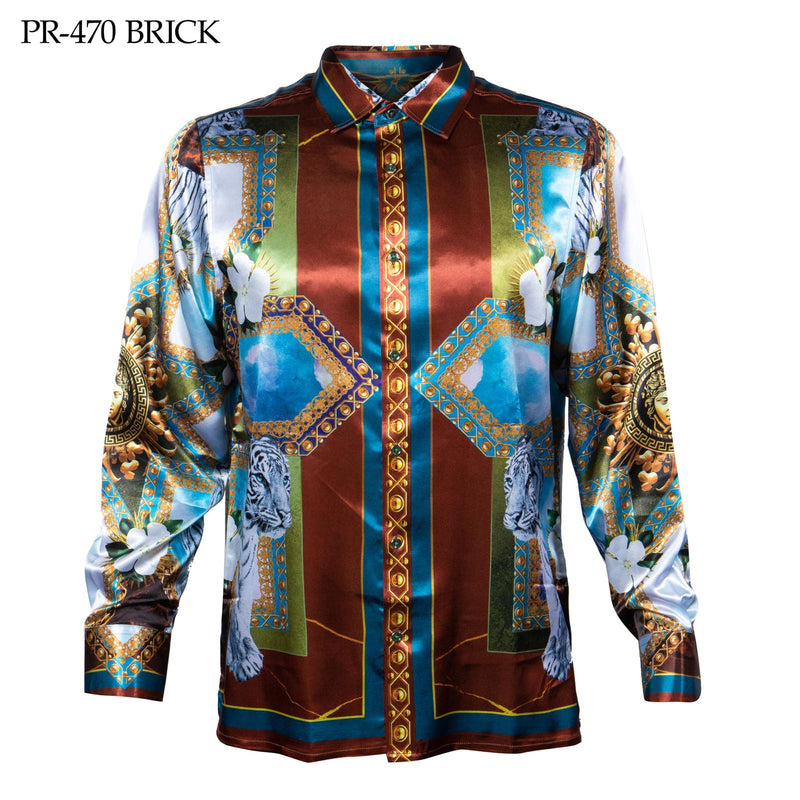 Prestige | Printed Button Down | PR470