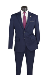 Vinci | Slim Fit Stretch Suit | SDX-3-The City Warehouse-Menswear