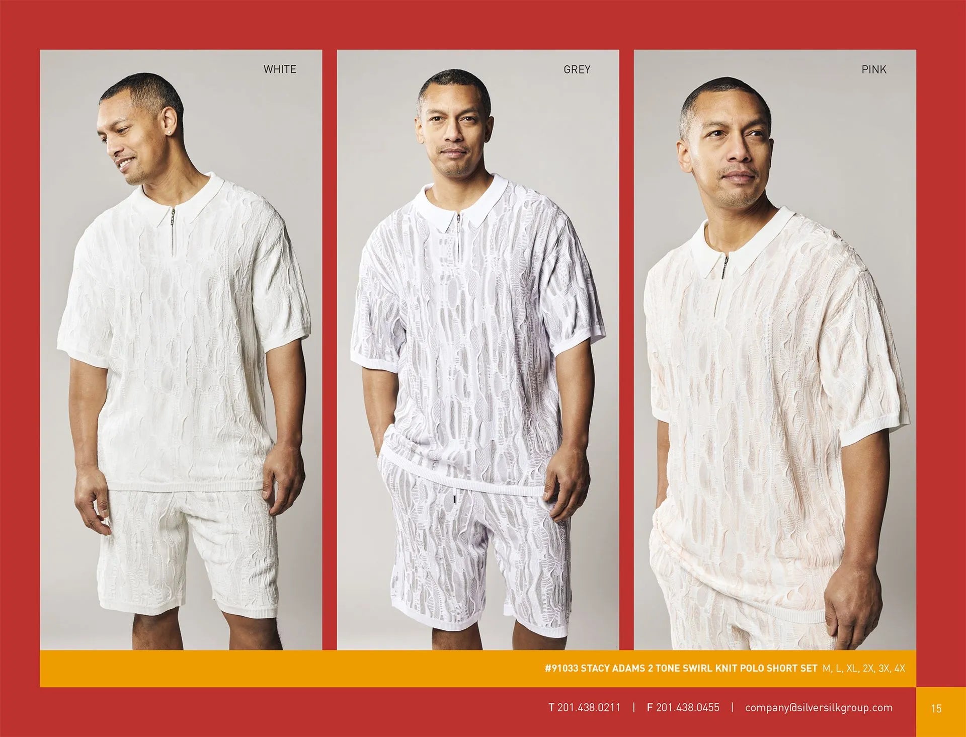 Stacy Adams | 2pc Short Set | 91033-The City Warehouse-Menswear