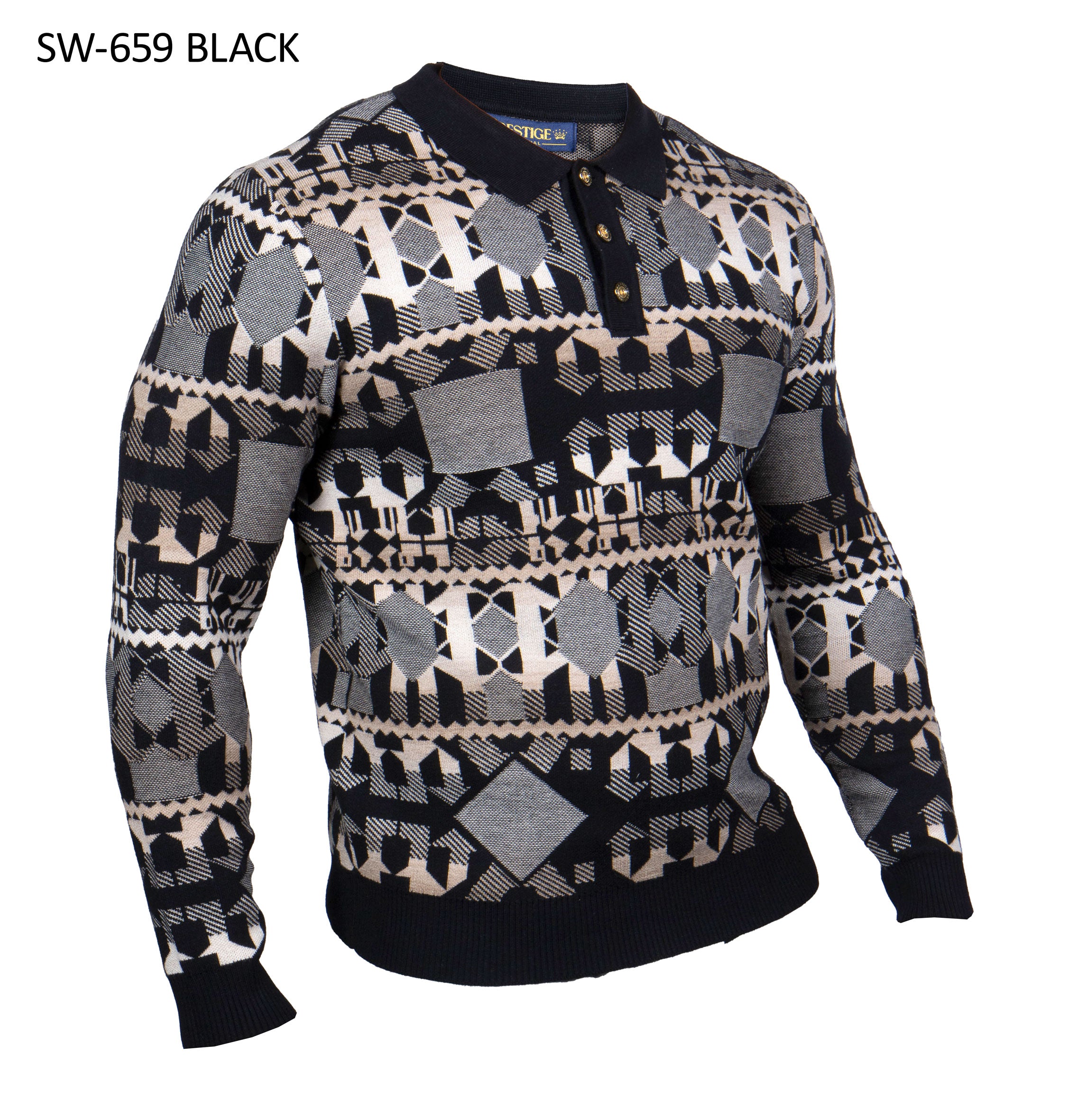 Prestige | 3B Textured Polo | SW-659