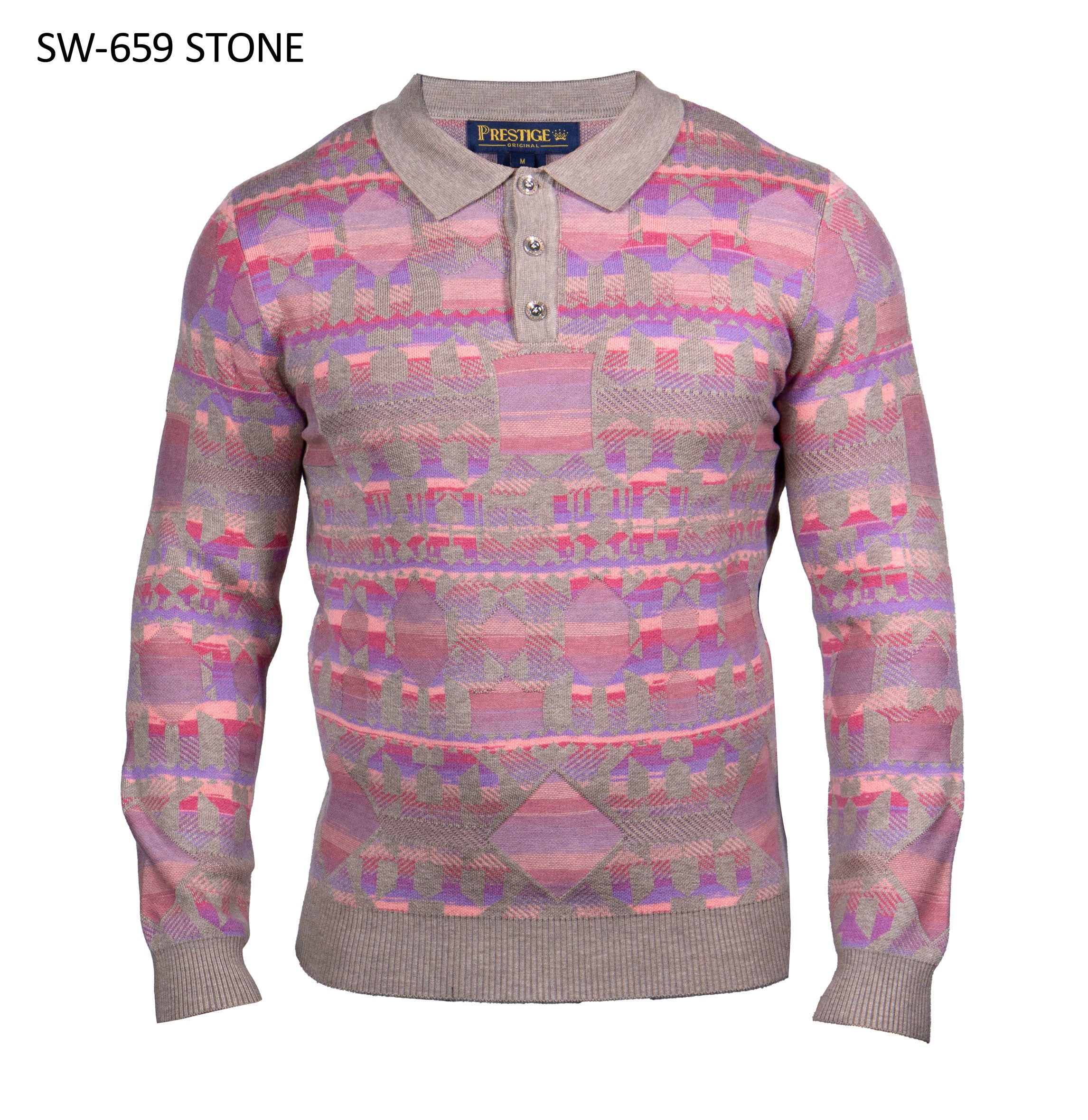 Prestige | 3B Textured Polo | SW-659