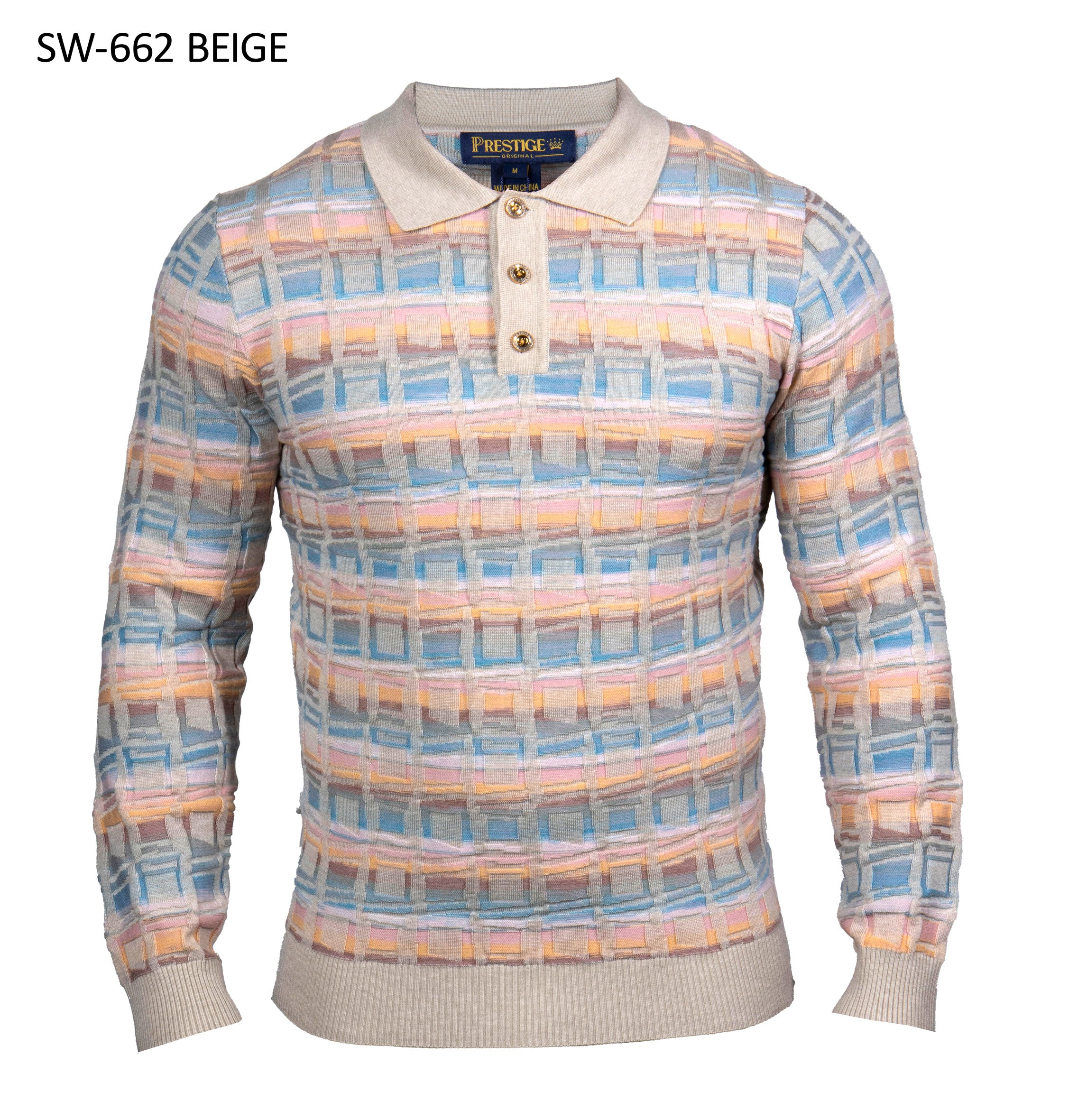 Prestige | 3B Textured Polo | SW-662