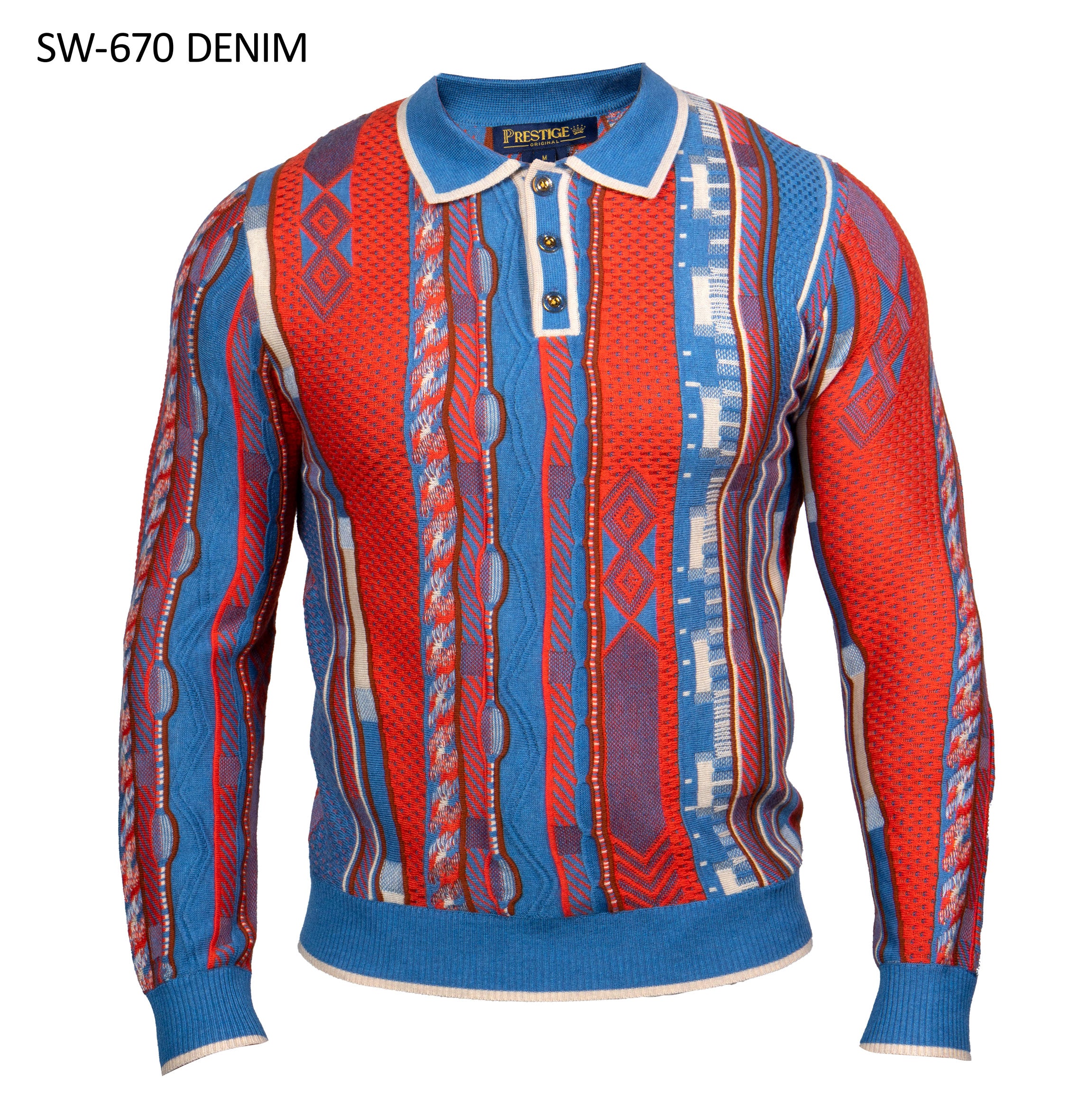 Prestige | 3B Textured Polo | SW-670