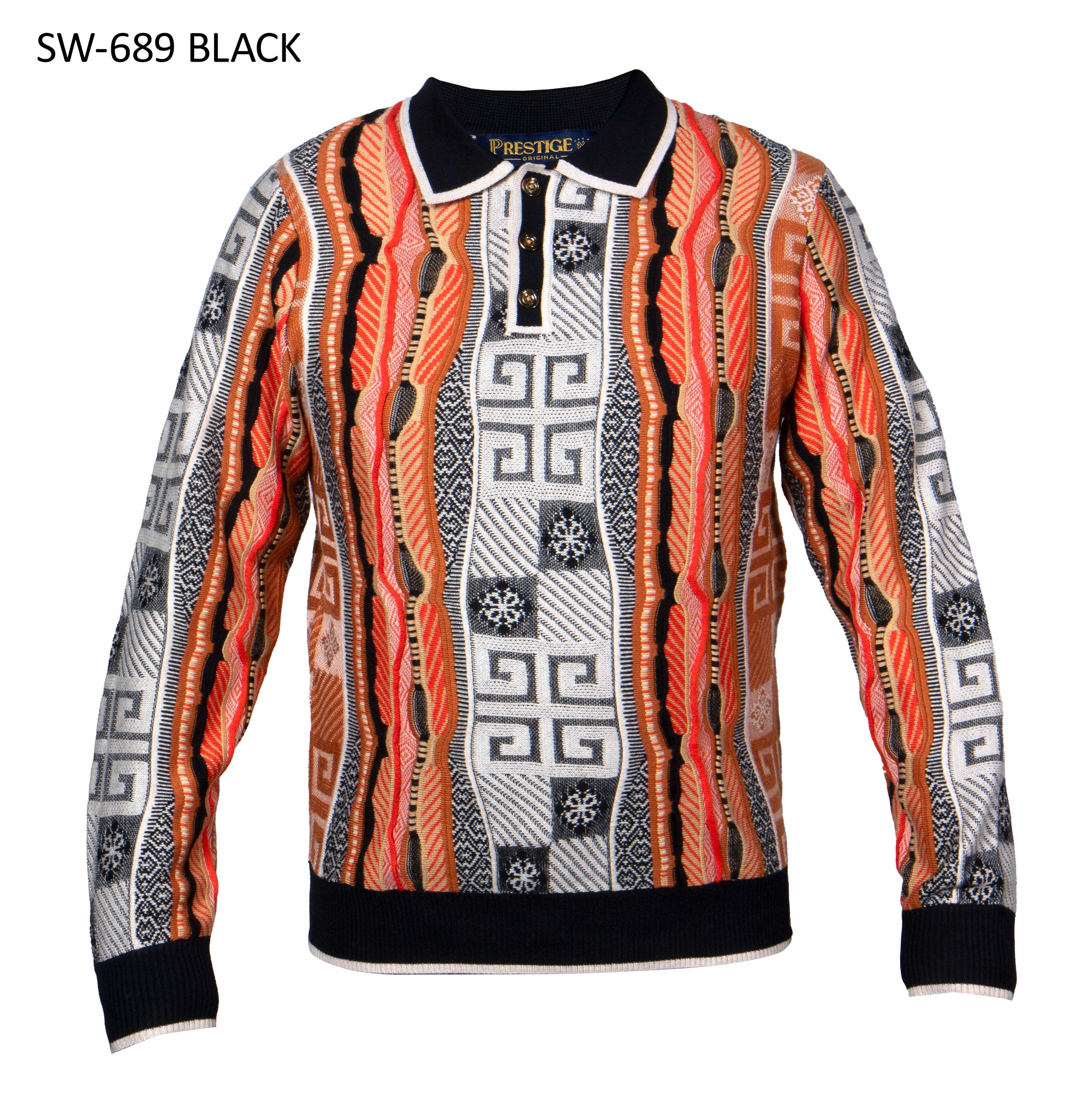 Prestige | 3B Textured Polo | SW-689