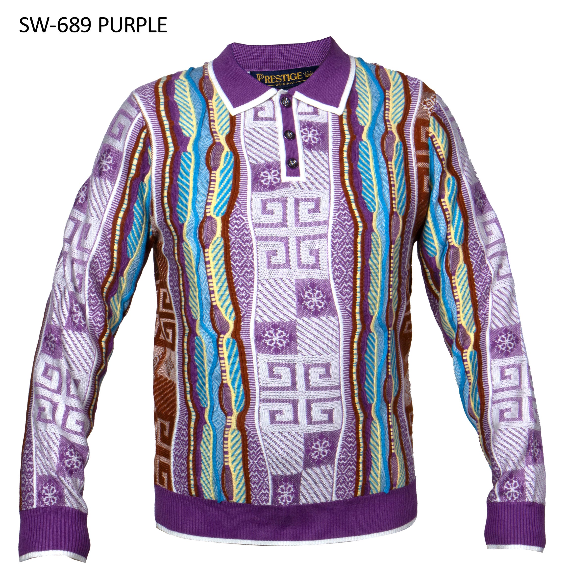 Prestige | 3B Textured Polo | SW-689