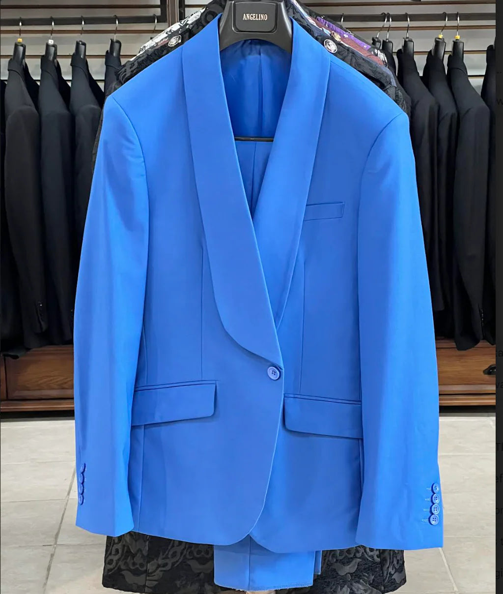 Angelino | Shawl Collar Suit-The City Warehouse-Menswear