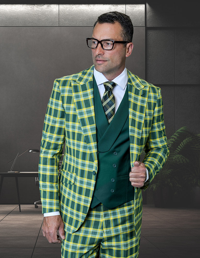 Saboo | 3pc 100% Wool Suit | Terry