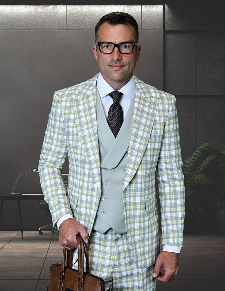Saboo | 3pc 100% Wool Suit | Terry