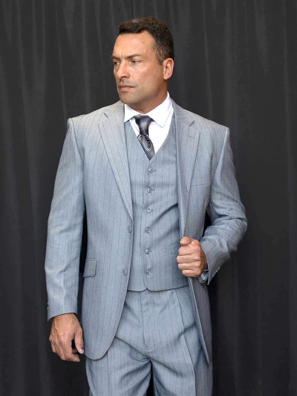 Insomnia | 3pc Pinstripe Suit | Venetian-The City Warehouse-Menswear