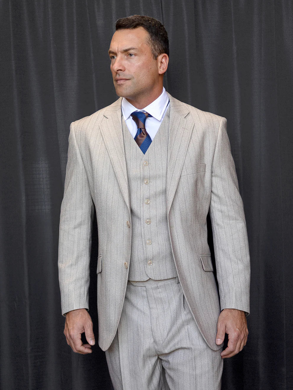 Insomnia | 3pc Pinstripe Suit | Venetian-The City Warehouse-Menswear