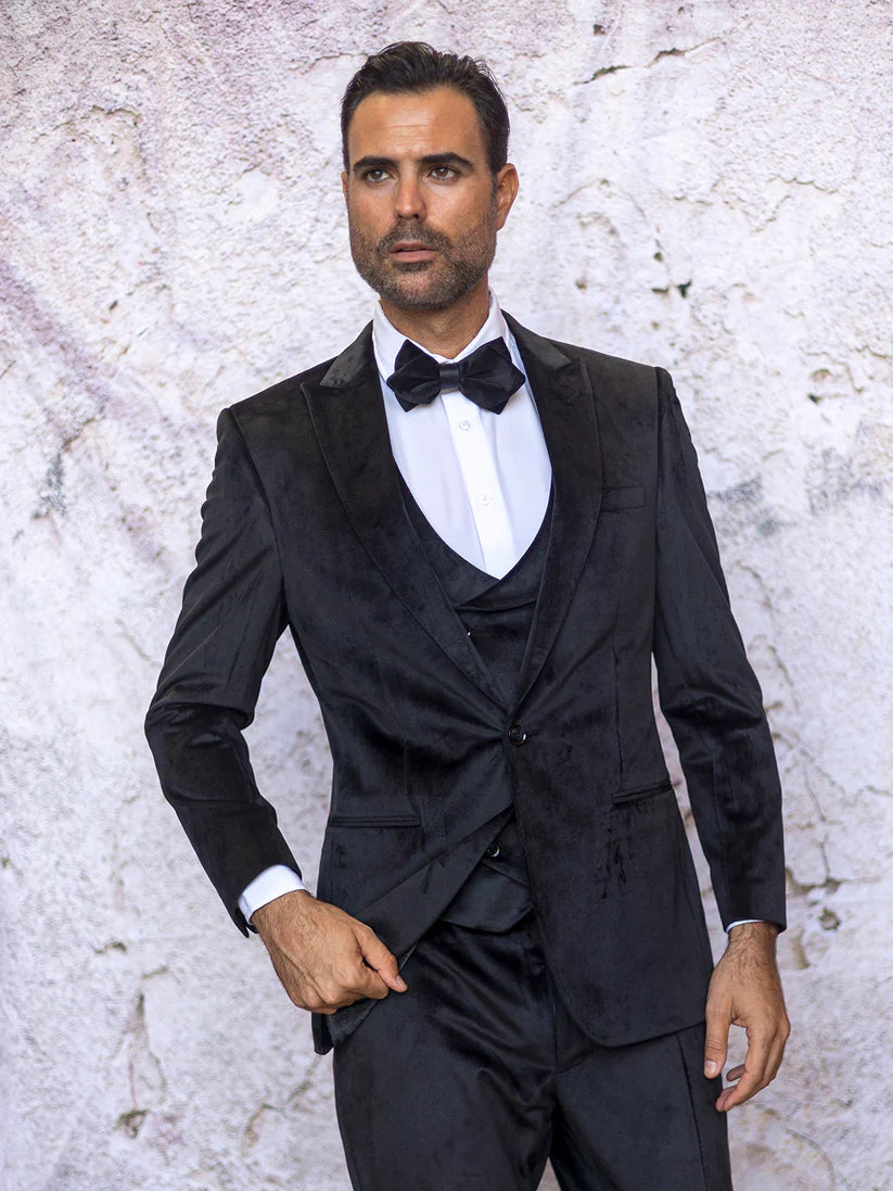 Manzini | 4pc Velvet Suit | Wynn-The City Warehouse-Menswear