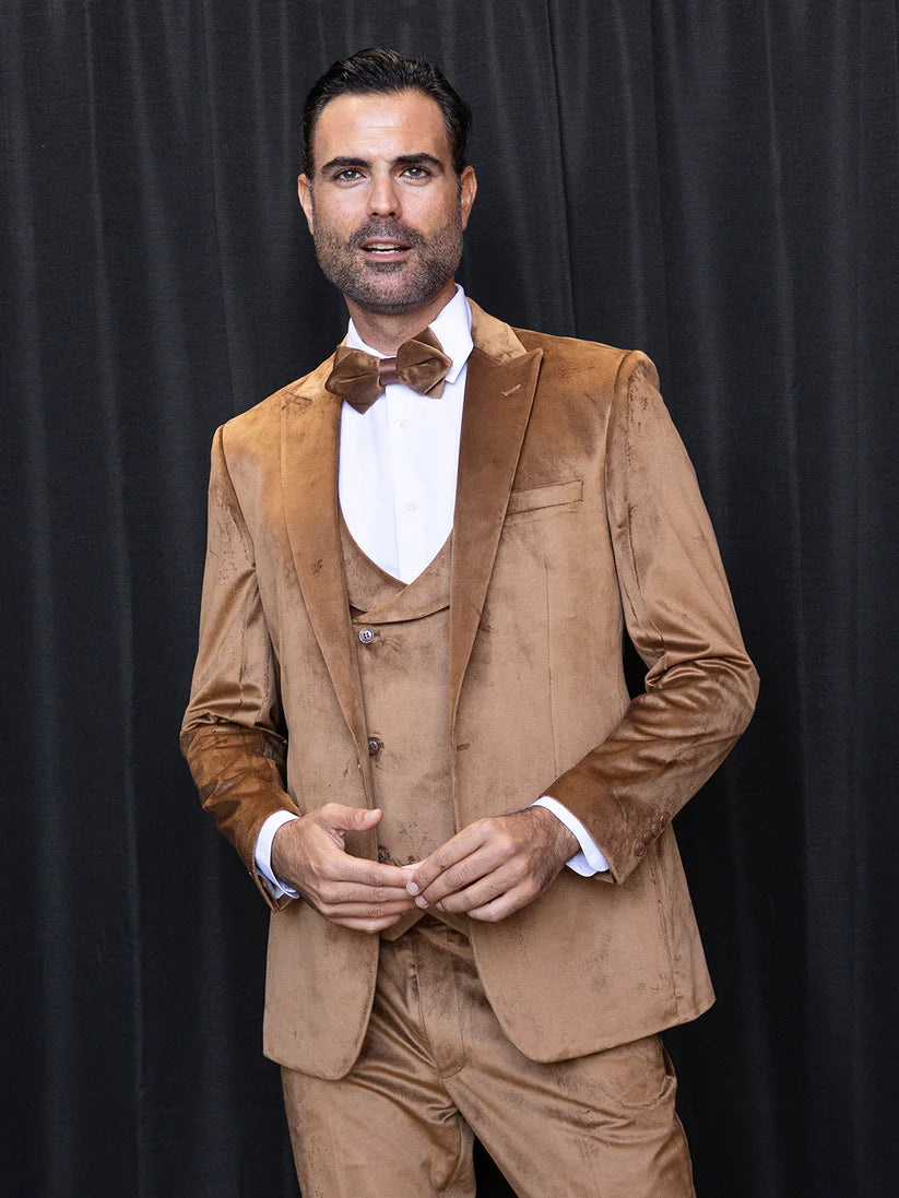 Manzini | 4pc Velvet Suit | Wynn-The City Warehouse-Menswear