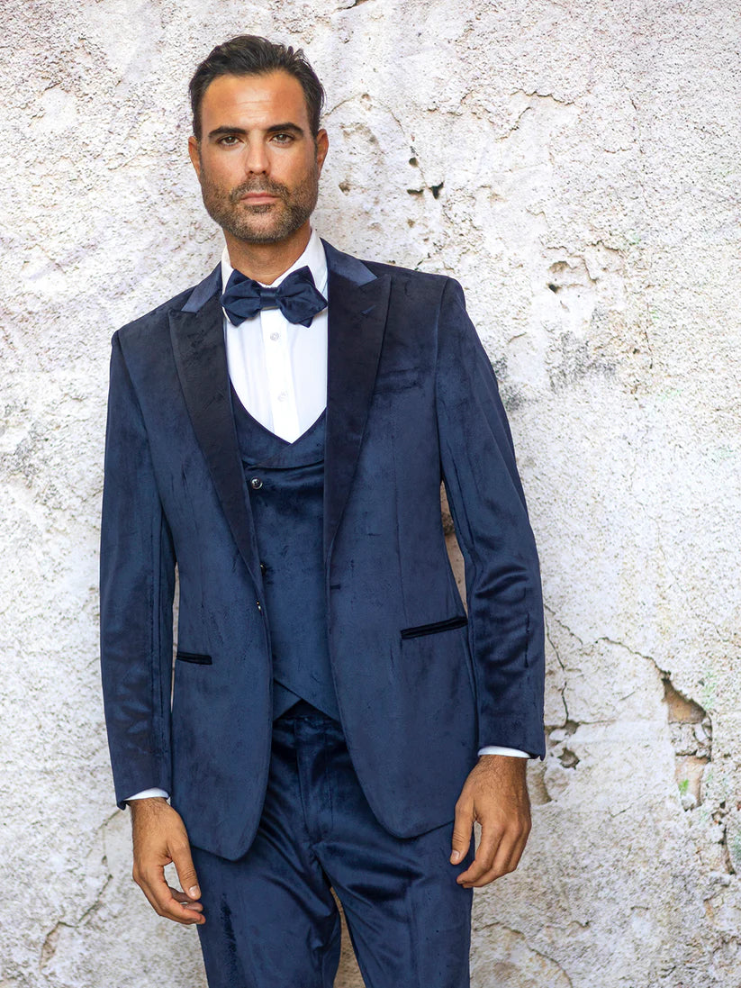 Manzini | 4pc Velvet Suit | Wynn-The City Warehouse-Menswear