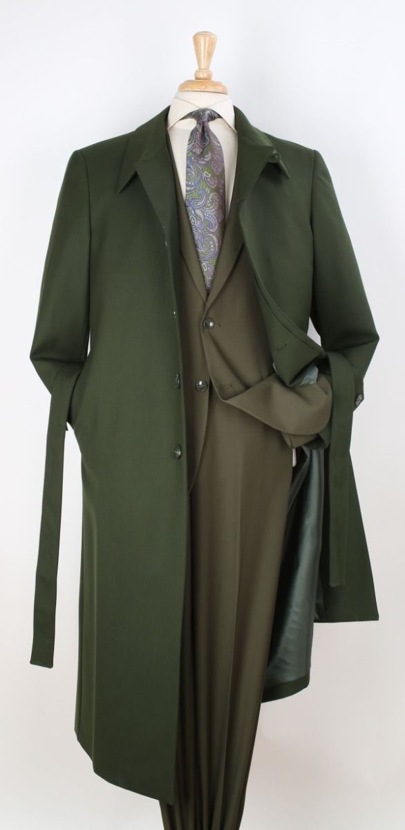 Royal Diamond | Full Length Coat W/ Belt | DS-The City Warehouse-Menswear