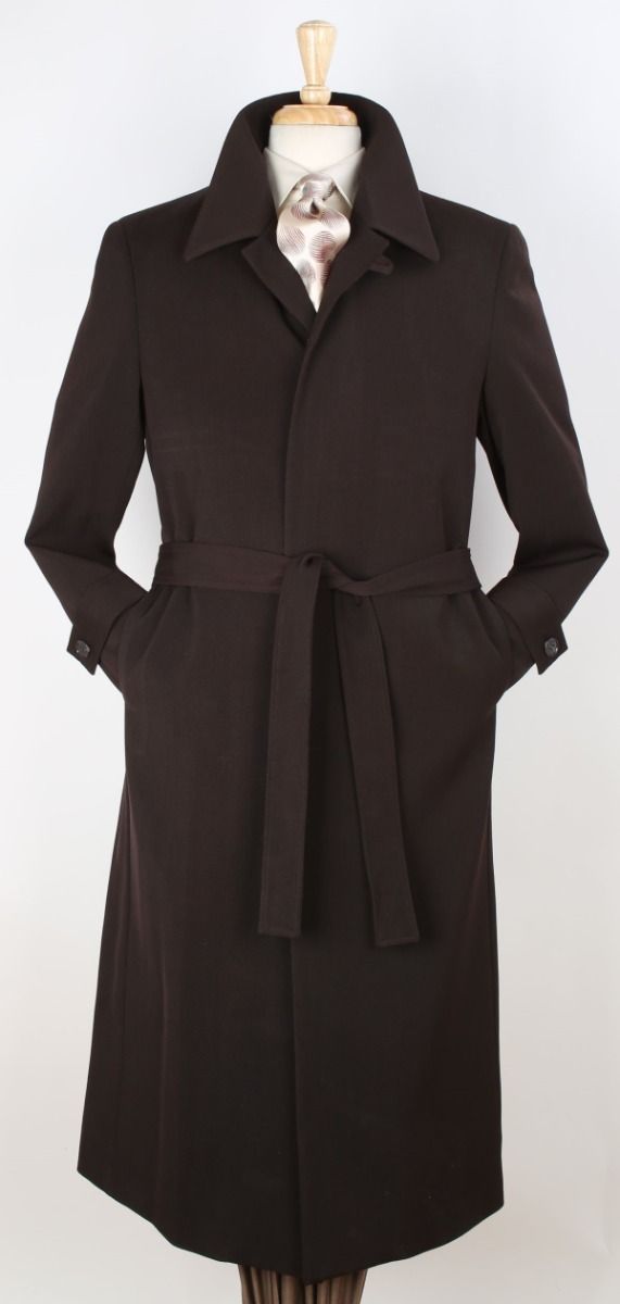 Royal Diamond | Full Length Coat W/ Belt | DS-The City Warehouse-Menswear