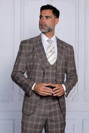 Manzini | 3pc Compose Suit | Monica-The City Warehouse-Menswear