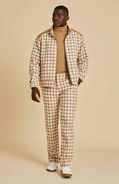 Inserch | Houndstooth Jacket | JS264