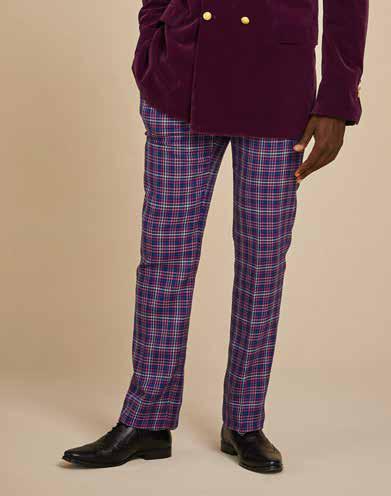 Inserch | Plaid Slacks | P266