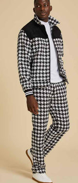 Inserch | Houndstooth Jacket | JS264