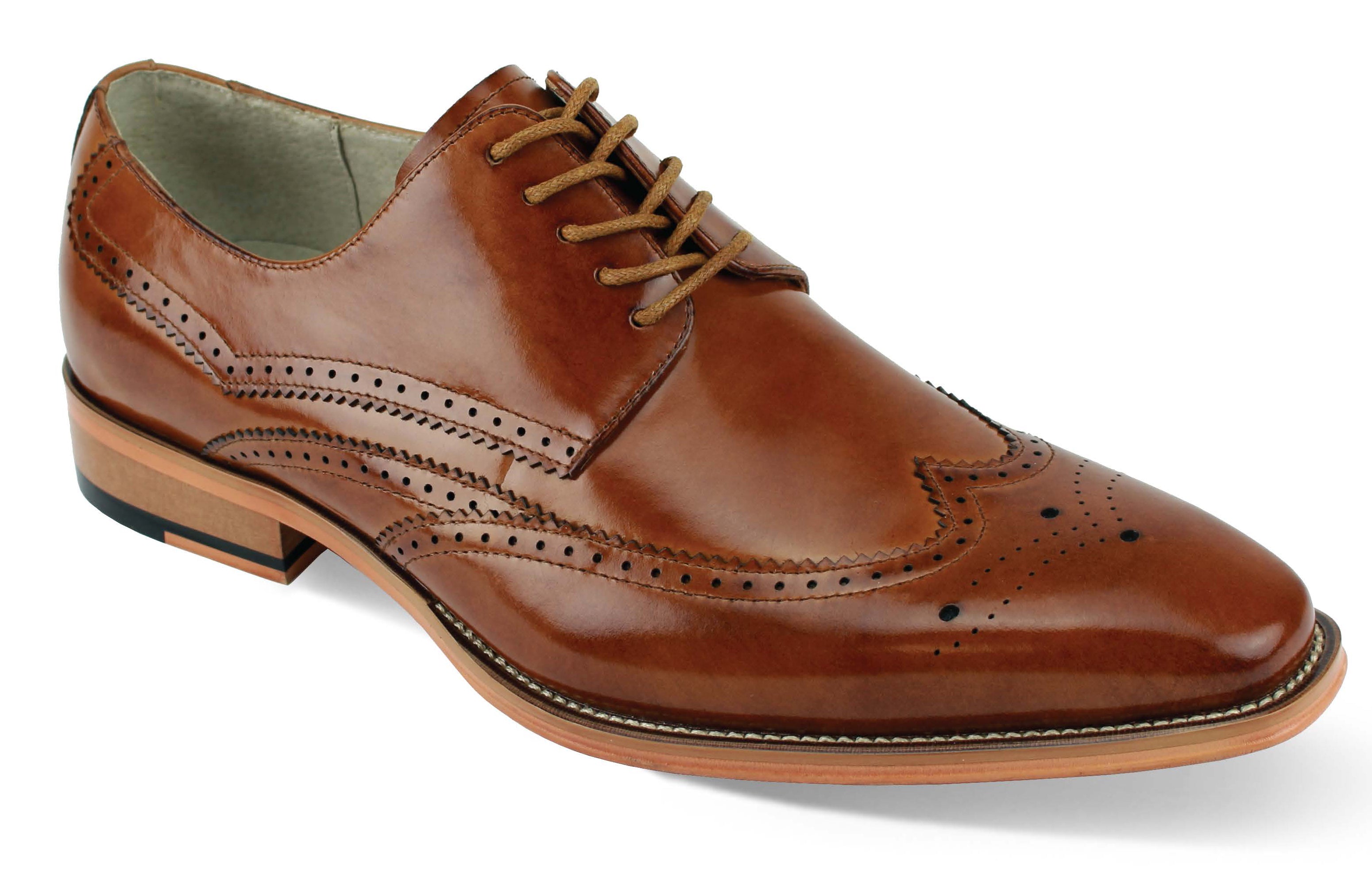 Giovanni | Solid Leather Wingtip | Lincoln