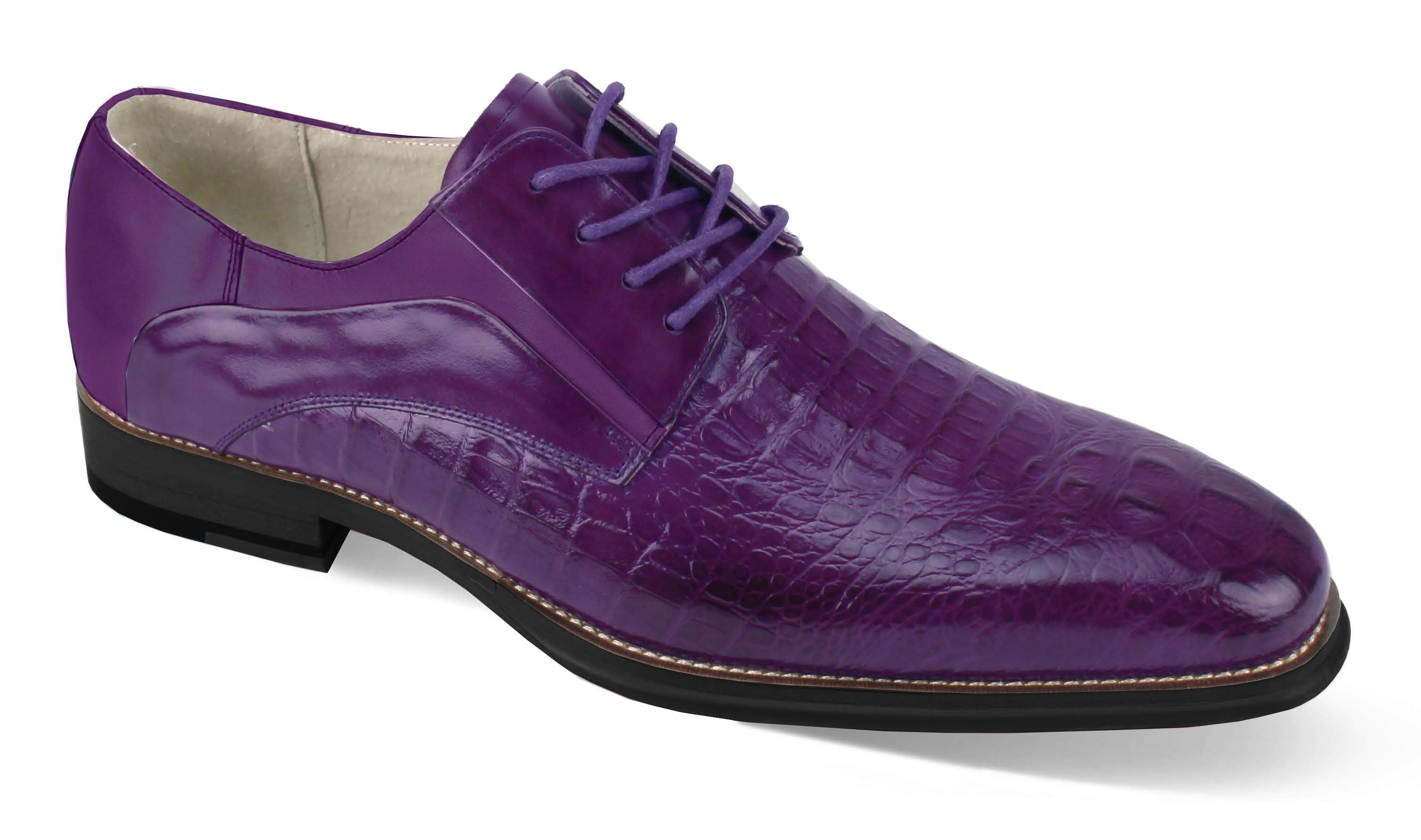 Giovanni | Croco Print Leather | Mason-The City Warehouse-Menswear