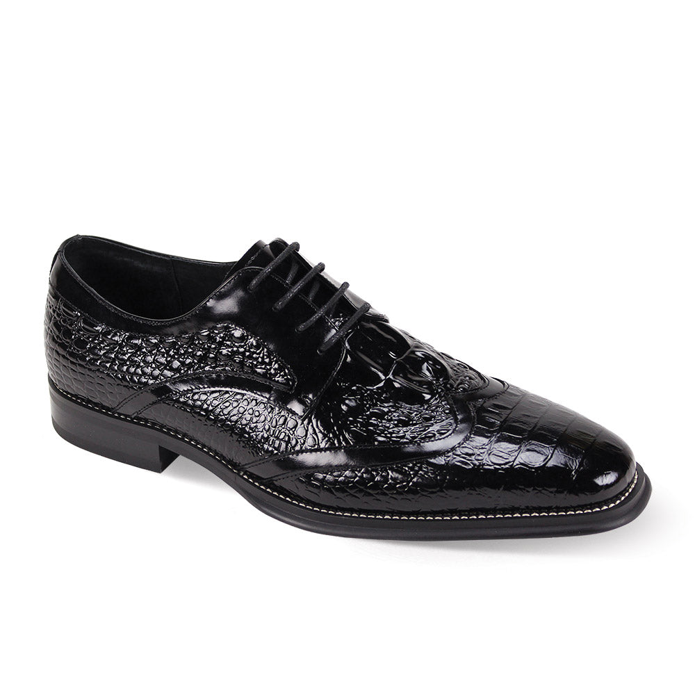 Giovanni | Croco Print Leather | Shane-The City Warehouse-Menswear