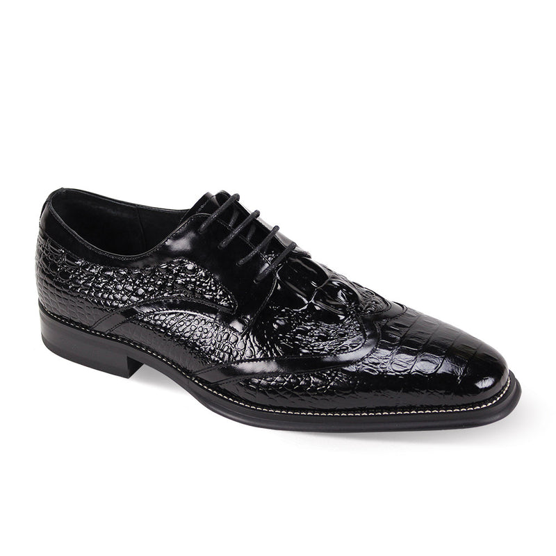 Giovanni | Croco Print Leather | Shane-The City Warehouse-Menswear