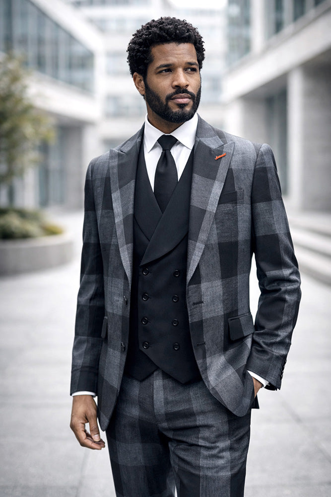 Statement 3pc Wool Suit Venus