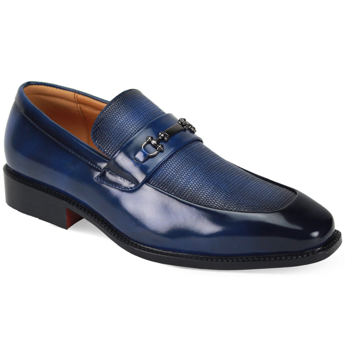 Antonio Cerrelli 6938 buckle loafer in Navy