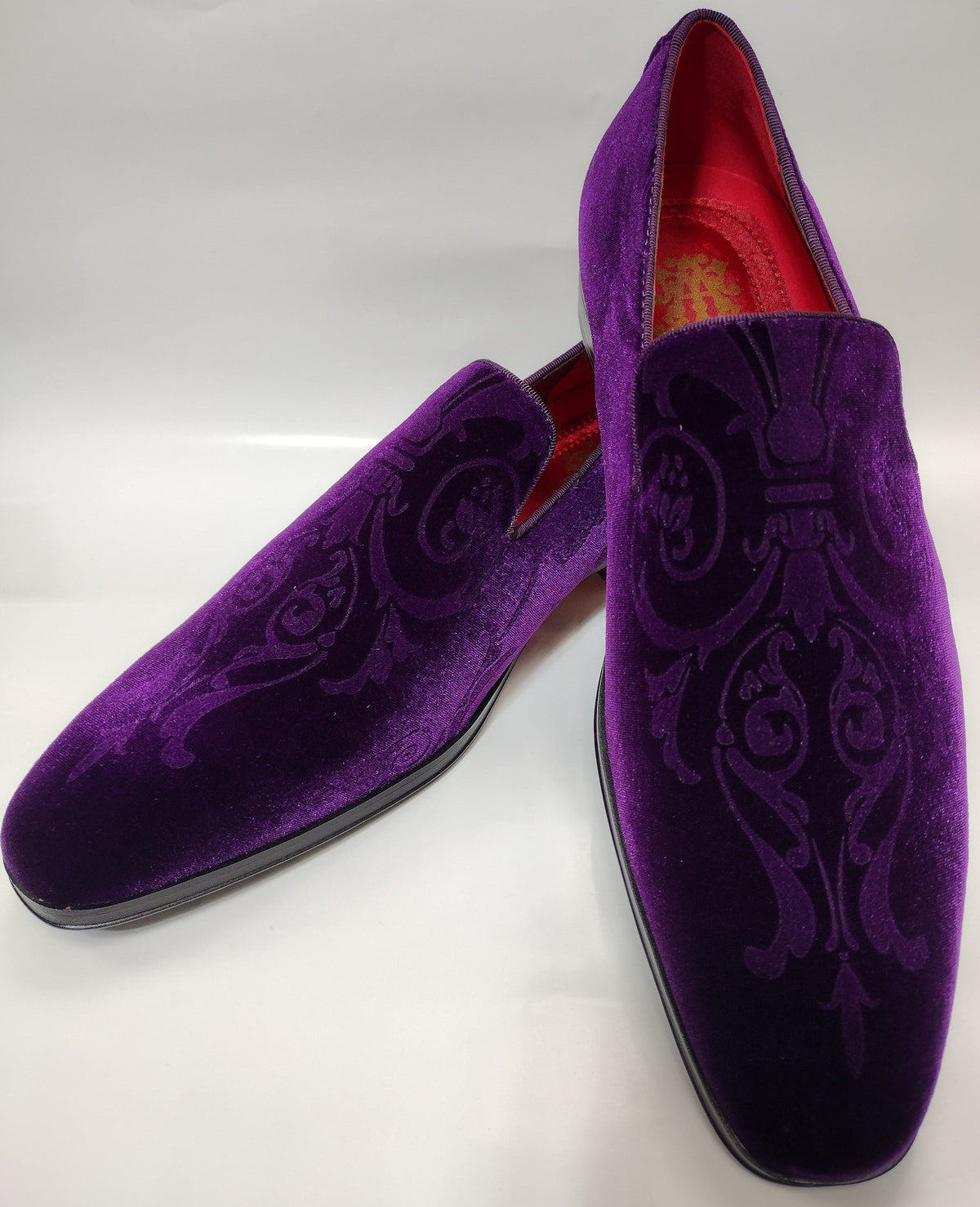 Design Velvet Loafer (7017) — Purple
