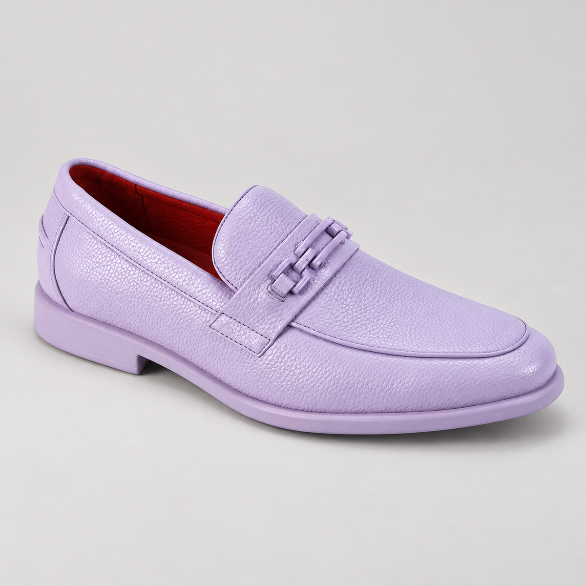 The Ashford Moc-Toe Slip On (ASH4) in Lavender, studio product photo