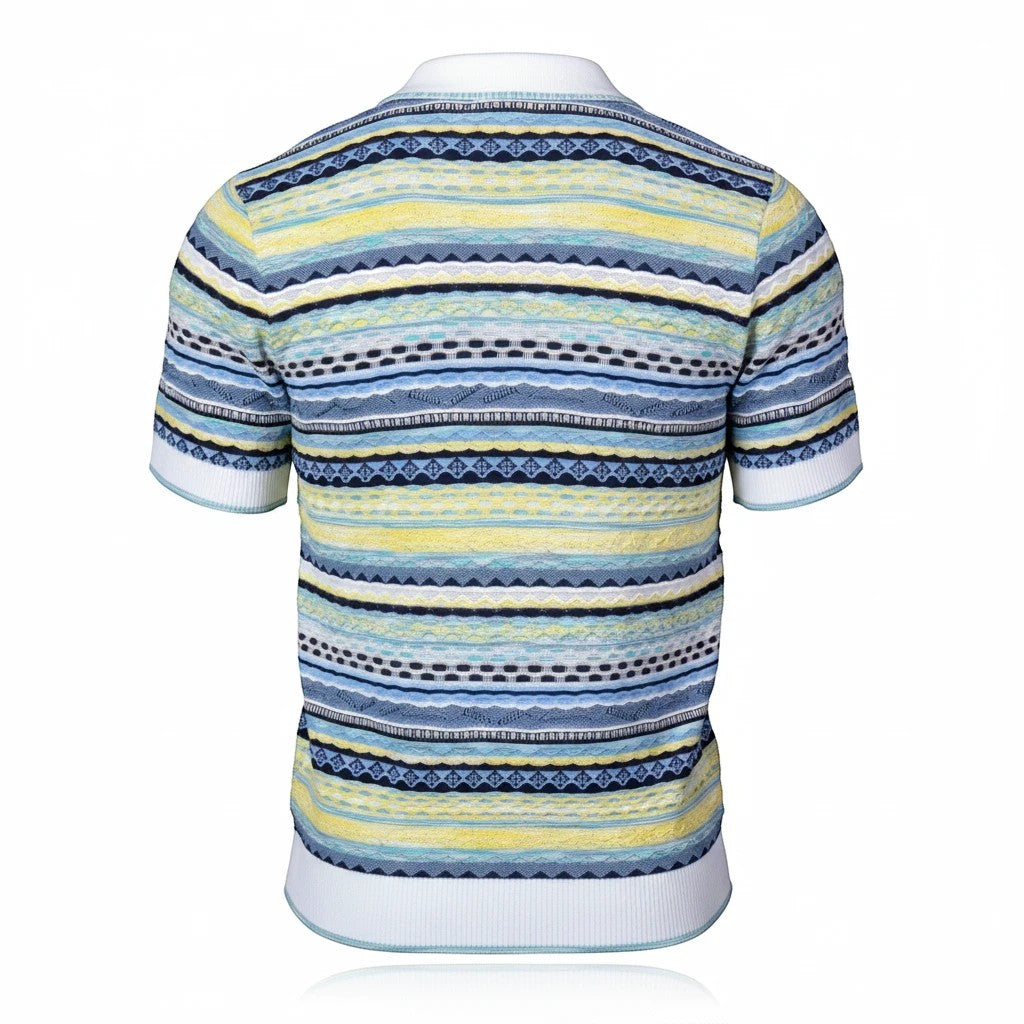 coogi classic dress shirt Silk in Blues Prestige Full Button Coogi Shirt
