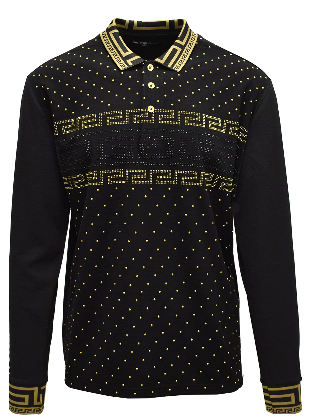 L/S Fashion Polo | Stacy Adams-The City Warehouse-Menswear