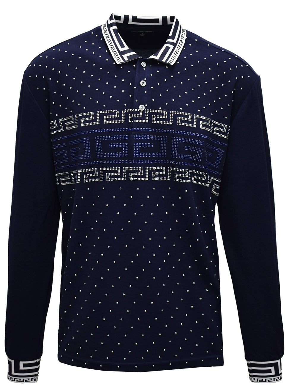 L/S Fashion Polo | Stacy Adams-The City Warehouse-Menswear