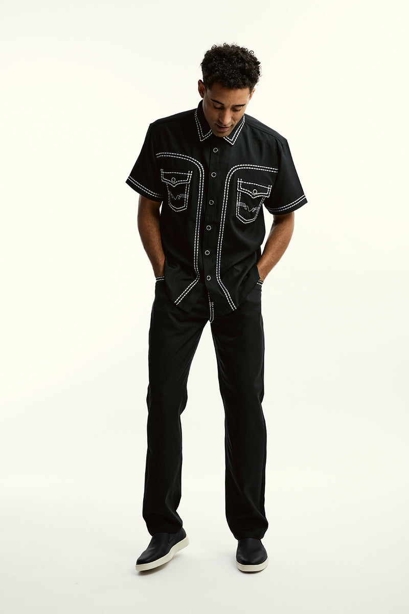 2pc Embroidered Set | Stacy Adams | 2310